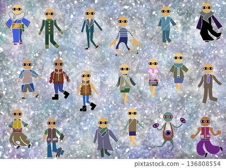 許多人組成的群體 136808554