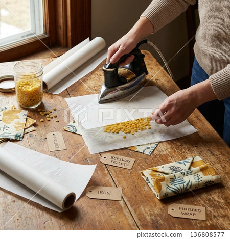 Beeswax Wrap Making/DIY 136808577