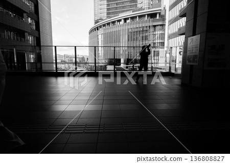 Scenery of Umeda, Osaka City Scenery of Umeda, Osaka City 136808827