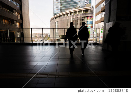 大阪市梅田的景色 136808848