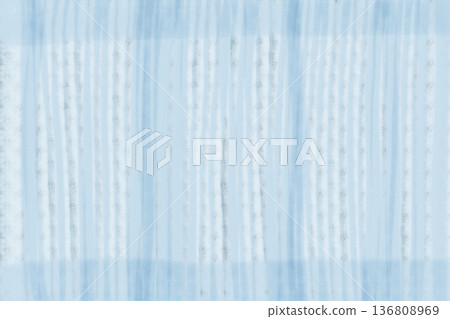 Illustration material: Faded light blue vertical striped slide (horizontal) Illustration material: Faded light blue vertical striped slide (horizontal) 136808969
