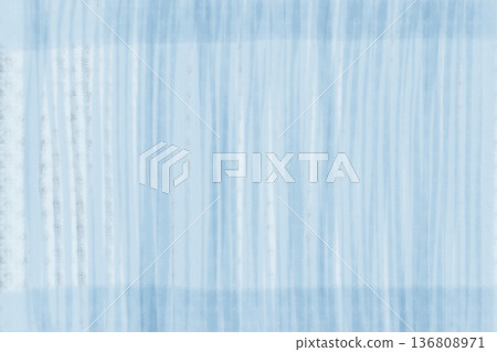插圖素材：褪色的淺藍色垂直條紋幻燈片（水平） 136808971