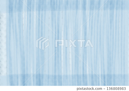 插圖素材:褪色的淺藍色垂直條紋幻燈片(水平) 插圖素材:褪色的淺藍色垂直條紋幻燈片(水平) 136808983