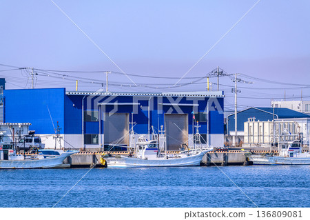 Yuriage, a small fishing port in Natori, Miyagi Prefecture 136809081