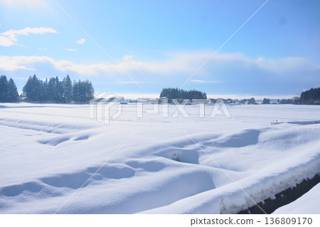 snow, snowy, snow scene 136809170