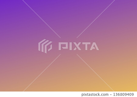 Royal Purple and Golden Amber Gradient Background 136809409