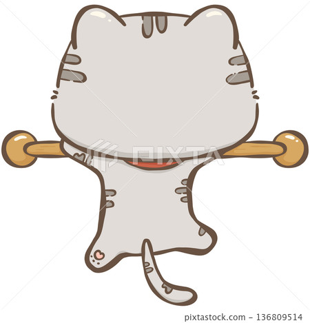 Little gray cat Little gray cat 136809514