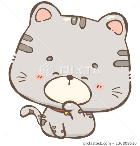 Little gray cat Little gray cat 136809516