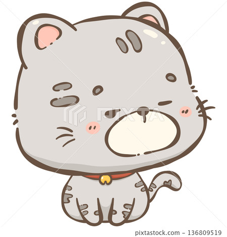 Little gray cat Little gray cat 136809519