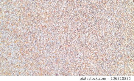 Seamless brown washed stone aggregate texture, ideal for construction backgrounds, outdoor flooring, and architectural surfaces. Seamless brown washed stone aggregate texture, ideal for construction backgrounds, outdoor flooring, and architectural surfaces. 136810885