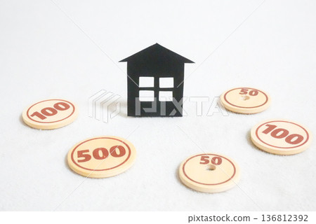 Image of your dream home and the costs involved Image of your dream home and the costs involved 136812392