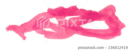 purple brush isolated on transparent background purple watercolor purple brush isolated on transparent background purple watercolor 136812419