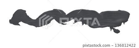 dark gray brush isolated on transparent background dark gray watercolor dark gray brush isolated on transparent background dark gray watercolor 136812422