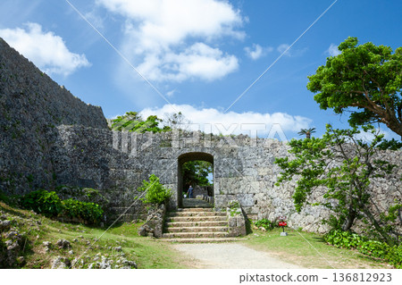 Nakagusuku Castle Ruins, a World Cultural Heritage Site Nakagusuku Castle Ruins, a World Cultural Heritage Site 136812923