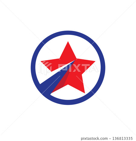 Star illustration vector 136813335