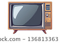 復古電視 136813363