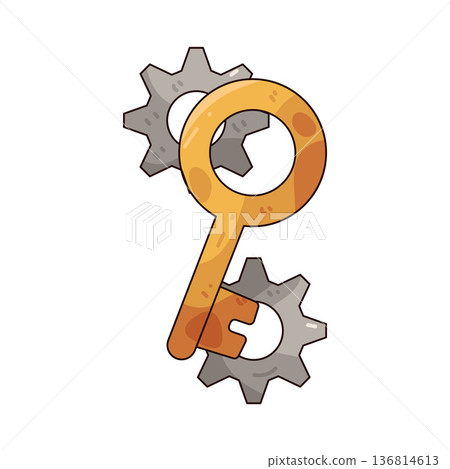 Illustration of Key setting 136814613