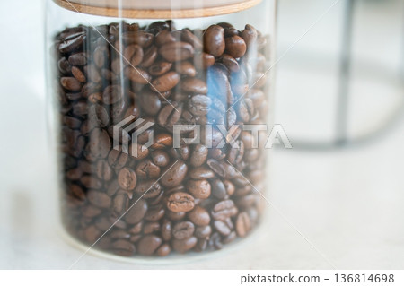 Coffee bean storage containers, jars, and canisters Coffee bean storage containers, jars, and canisters 136814698