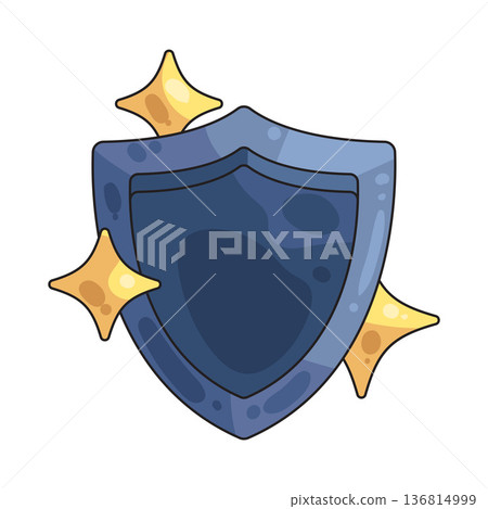 Illustration of shield Illustration of shield 136814999