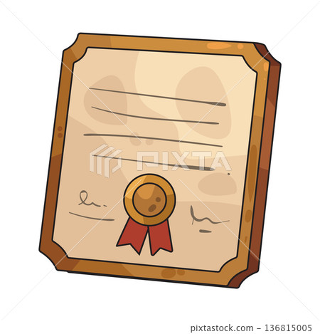 Illustration of award Illustration of award 136815005