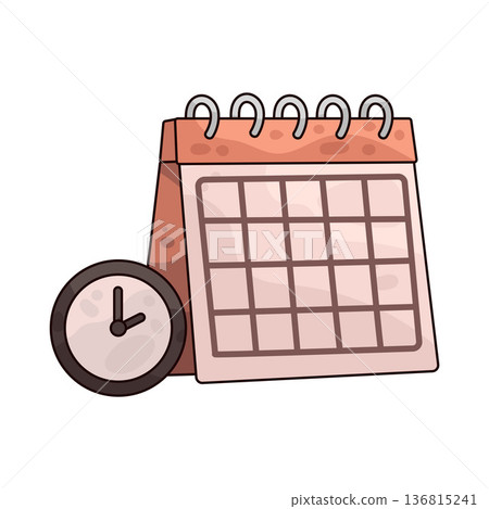 Illustration of schedule Illustration of schedule 136815241