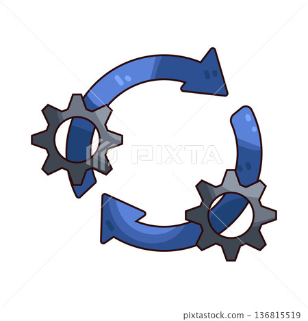 Illustration of Sync Illustration of Sync 136815519