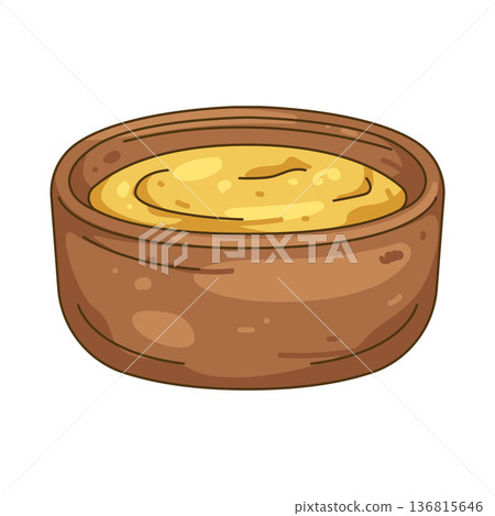 Illustration of Cheese sauce 136815646