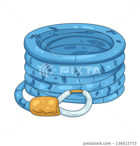 Illustration of rope 136815733