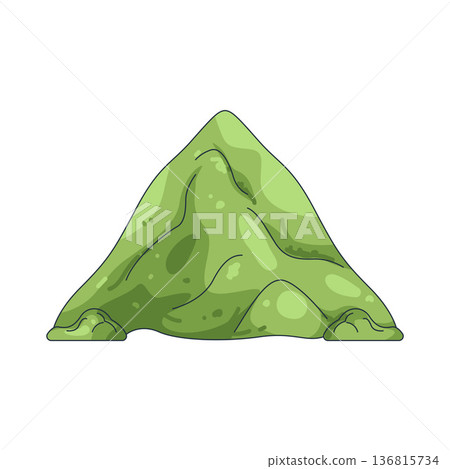 Illustration of mountain 136815734