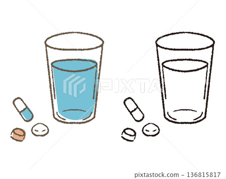 Cups and tablets Cups and tablets 136815817