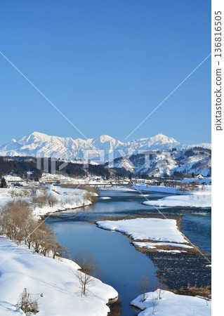 信濃川·越後Miyama雪景 信濃川·越後Miyama雪景 136816505