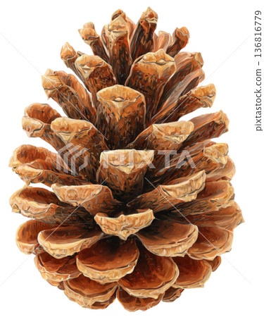 pine cone 136816779