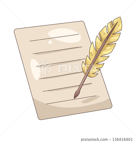 Illustration of legal document Illustration of legal document 136816801