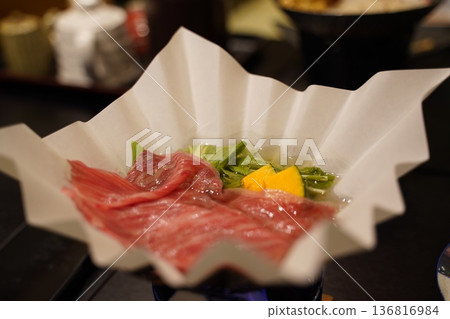 Beef sukiyaki Beef sukiyaki 136816984
