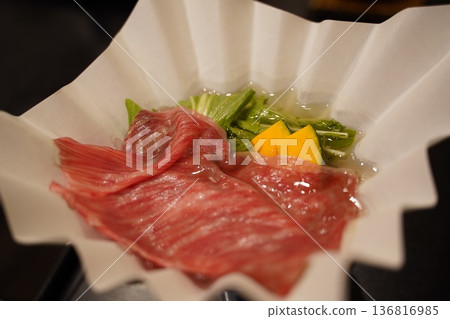 Beef sukiyaki Beef sukiyaki 136816985