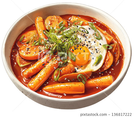 Tteokbokki 136817222