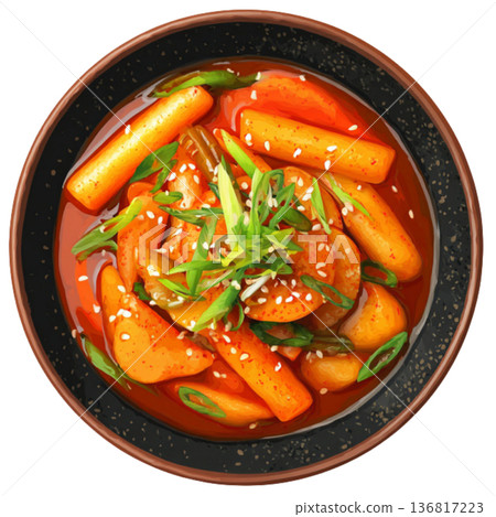 Tteokbokki 136817223