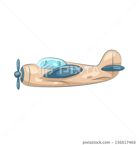 Illustration of airplane  136817468