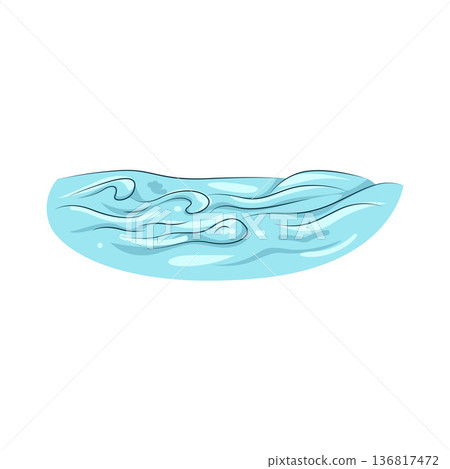 Illustration of sea  136817472