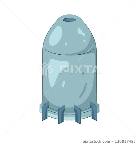 Illustration of water tank 136817485