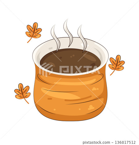 Illustration of Coffee Illustration of Coffee 136817512