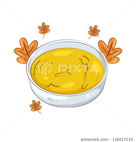Illustration of Pumpkin soup 136817519
