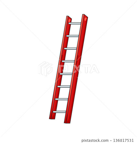 Illustration of ladder  136817531