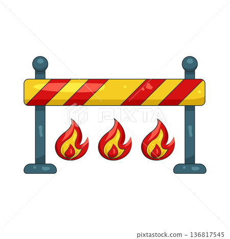 Illustration of barrier 136817545