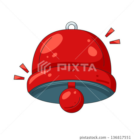 Illustration of bell  136817551
