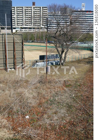 Sendai City: Hyōjōgawara Baseball Stadium, Hirose River 136818080