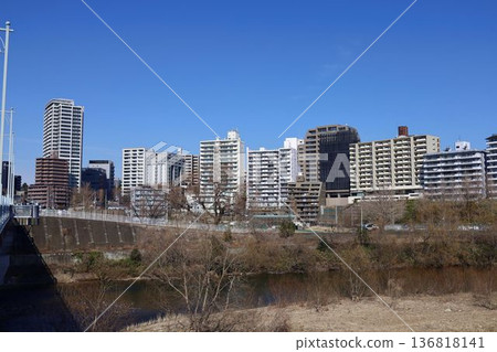 Sendai City: Hyōjōgawara Baseball Stadium, Hirose River Sendai City: Hyōjōgawara Baseball Stadium, Hirose River 136818141