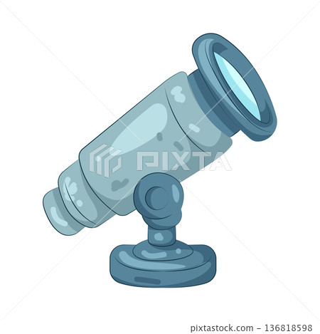 Illustration of telescope  136818598