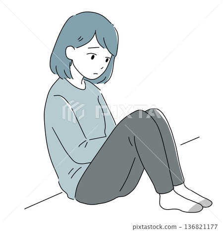 坐下的女人 坐下的女人 136821177