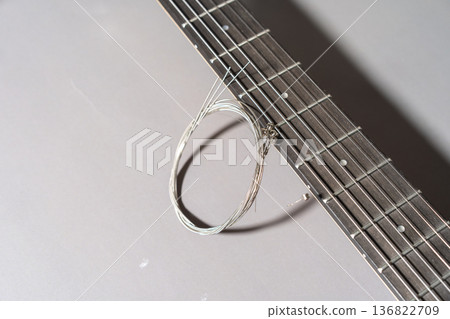 Guitar Neck with Strings Guitar Neck with Strings 136822709